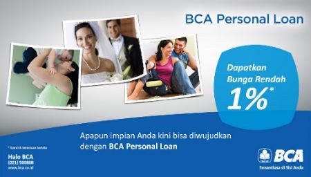 BCA Personal Loan