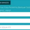halaman cek bansos Kemensos 2025